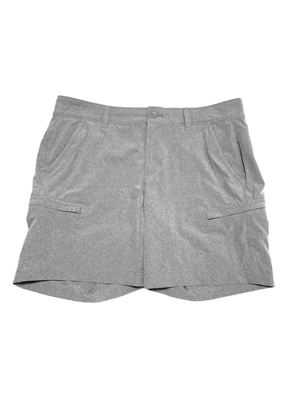 EDDIE BAUER Flexion Amphib Hiking Utility Shorts Grey Womens 6